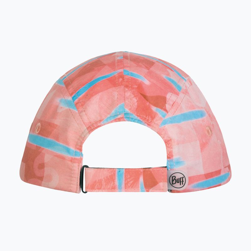 Cappellino con visiera da bambino BUFF 5 Panel heavens pink/pink 2