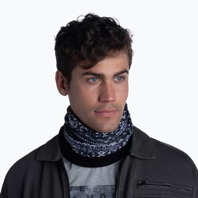 Imbragatura multifunzionale BUFF Polar aletsch blu 5