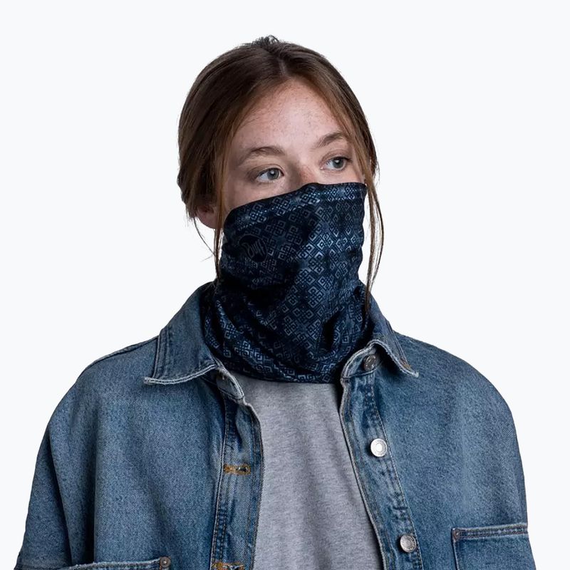 BUFF Original Ecostretch fionda multifunzionale haiku dark navy 5