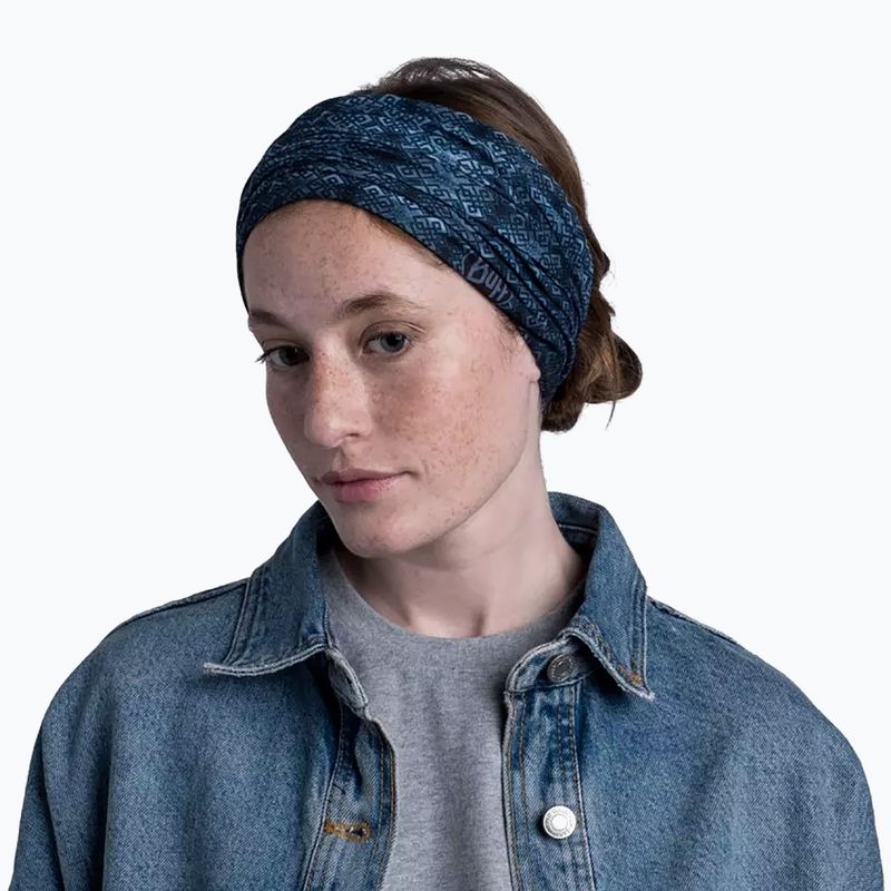 BUFF Original Ecostretch fionda multifunzionale haiku dark navy 8