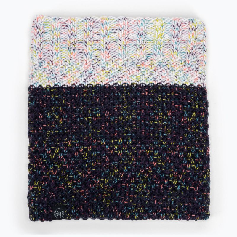 BUFF Knitted & Fleece Janna passamontagna blu notte snood 2