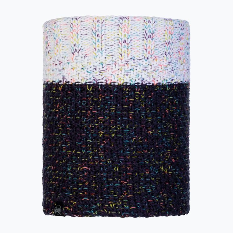BUFF Knitted & Fleece Janna passamontagna blu notte snood 6