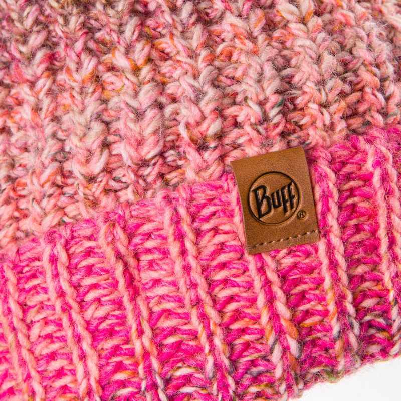 BUFF Berretto invernale in maglia e pile Olya dune 3