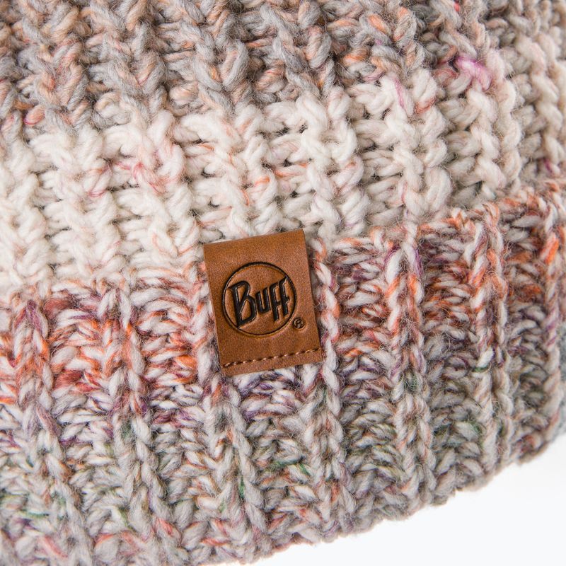 BUFF Berretto invernale in maglia e pile Olya grigio 3
