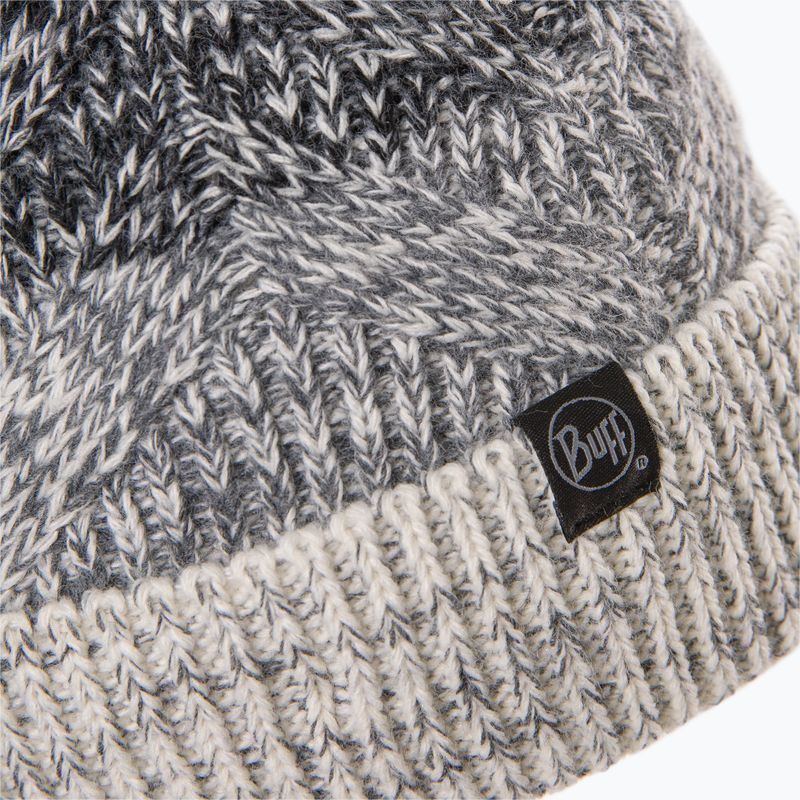 BUFF Berretto invernale in maglia e pile Masha grigio 3