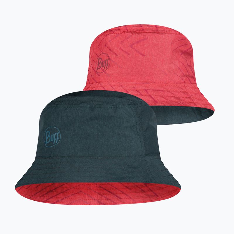Cappello BUFF Travel Bucket collage red 3
