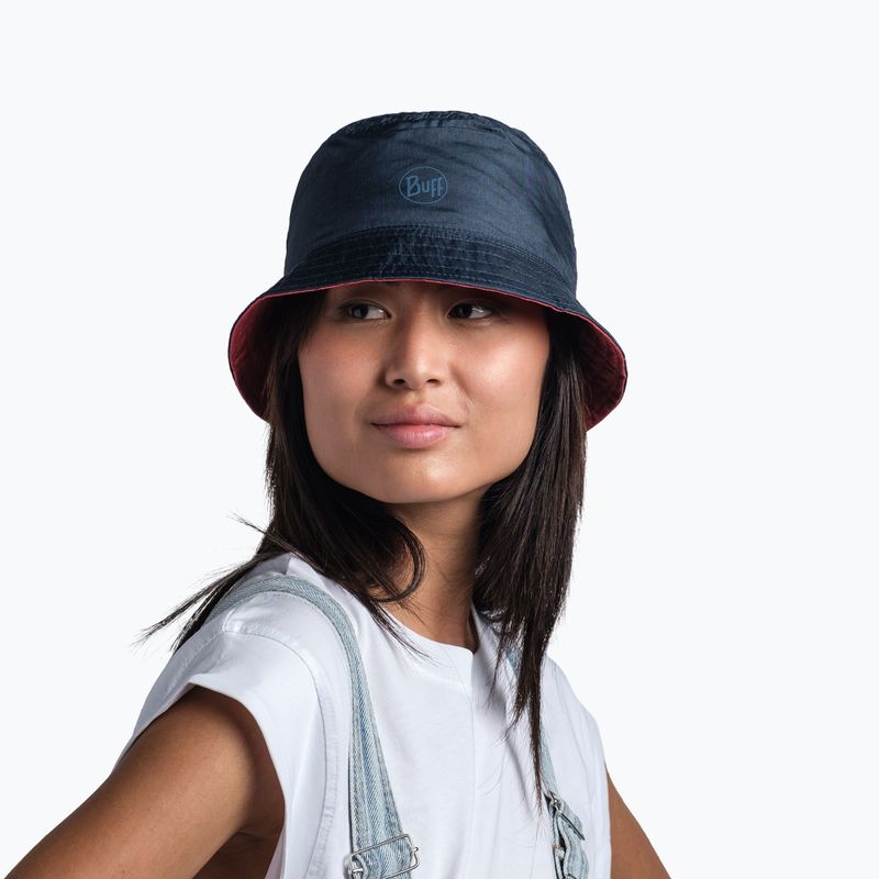Cappello BUFF Travel Bucket collage red 4