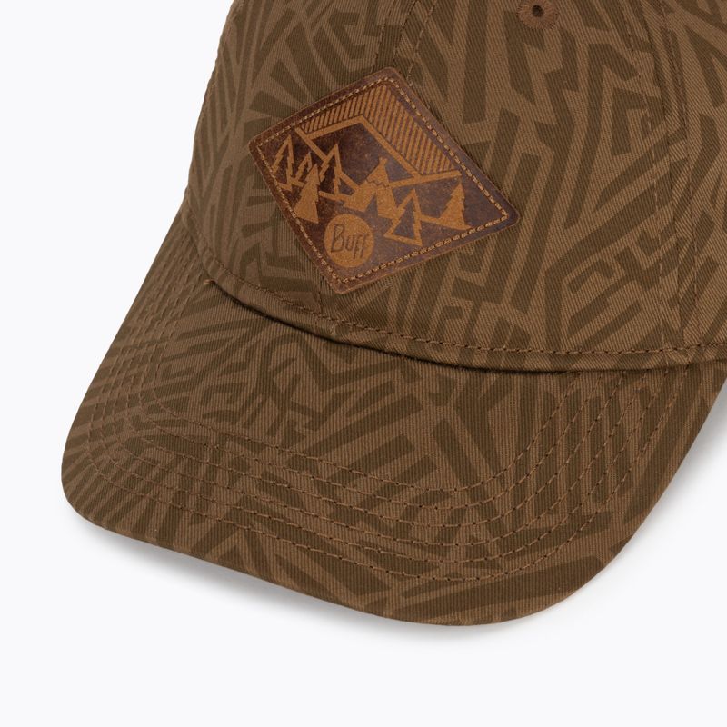 Cappellino con visiera BUFF Baseball Cap stony nut 3