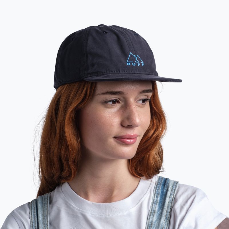 BUFF Pack Cappello da baseball tinta unita navy 8