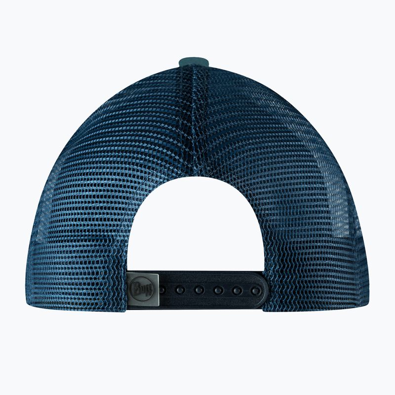 Cappellino con visiera BUFF Trucker stone blue 6