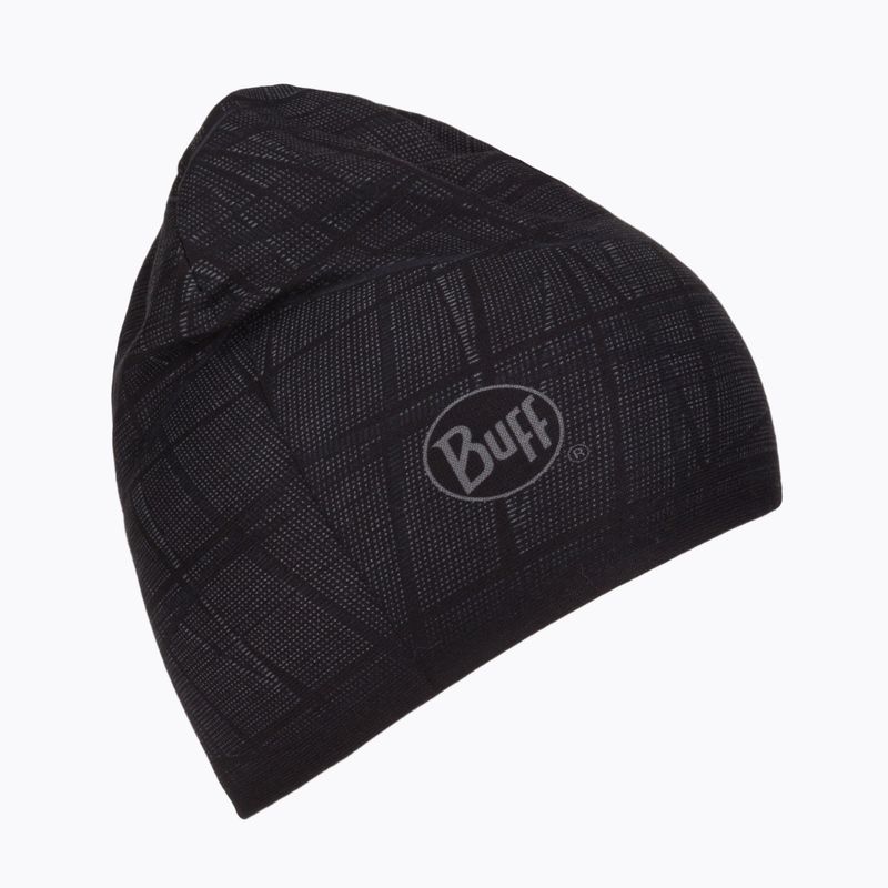 BUFF Cappello invernale in microfibra reversibile in brace nero