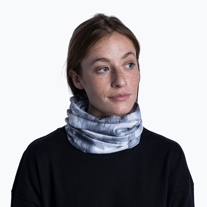 Imbragatura multifunzionale BUFF Thermonet itakat grigio 5