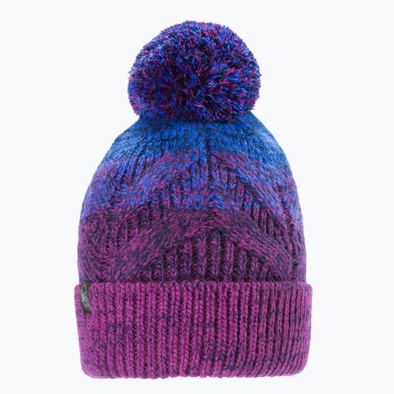BUFF Berretto invernale in maglia e pile Masha viola 2