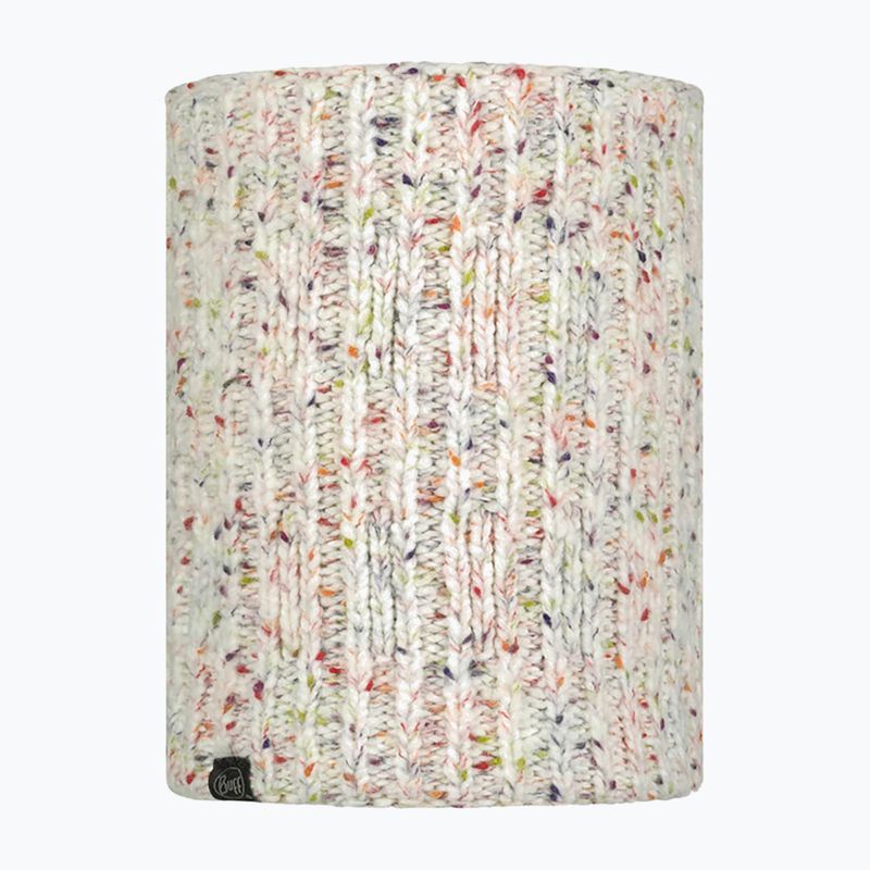 BUFF Passamontagna in maglia e pile Kim bianco 5