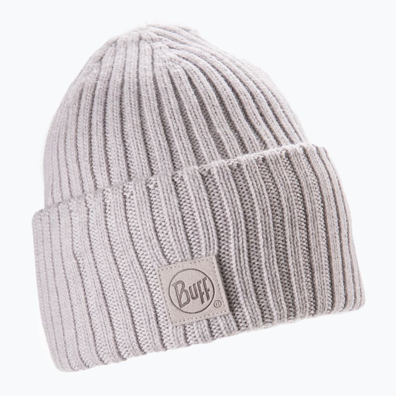 BUFF Berretto invernale Ervin in lana merino grigio chiaro