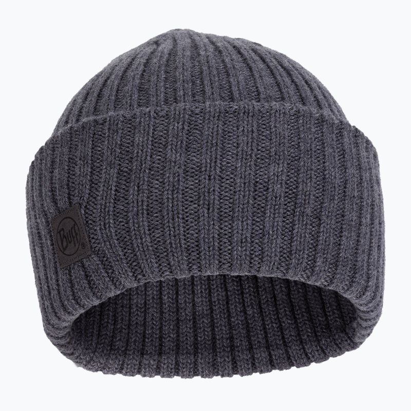 BUFF Berretto invernale Ervin in lana merino grigio 2