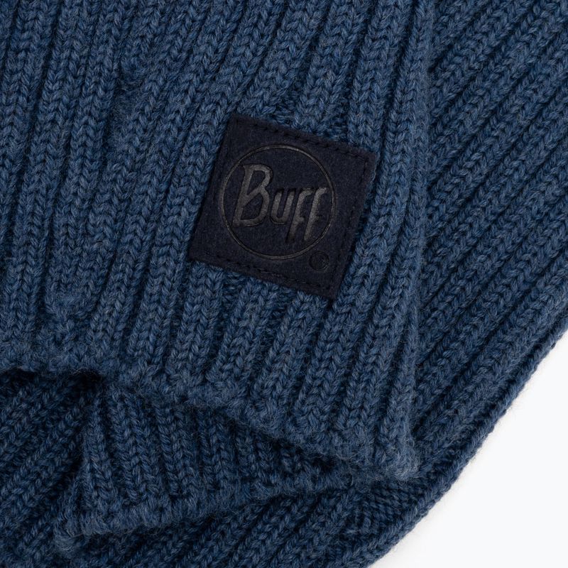 BUFF Snood in denim Norval lavorato a maglia 3