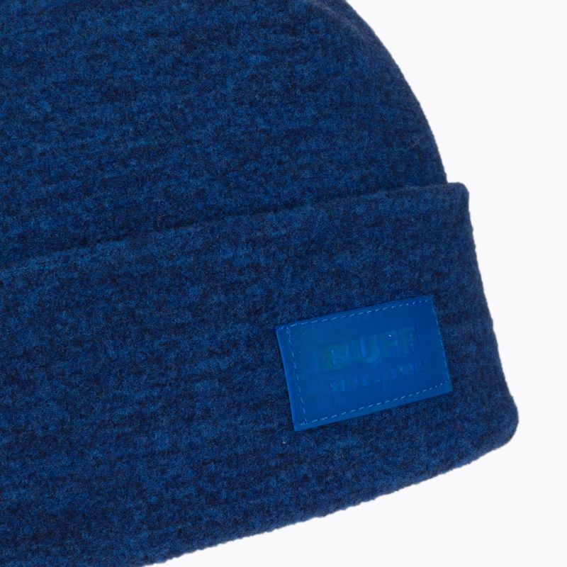 BUFF Berretto invernale in lana merino blu olimpico 3