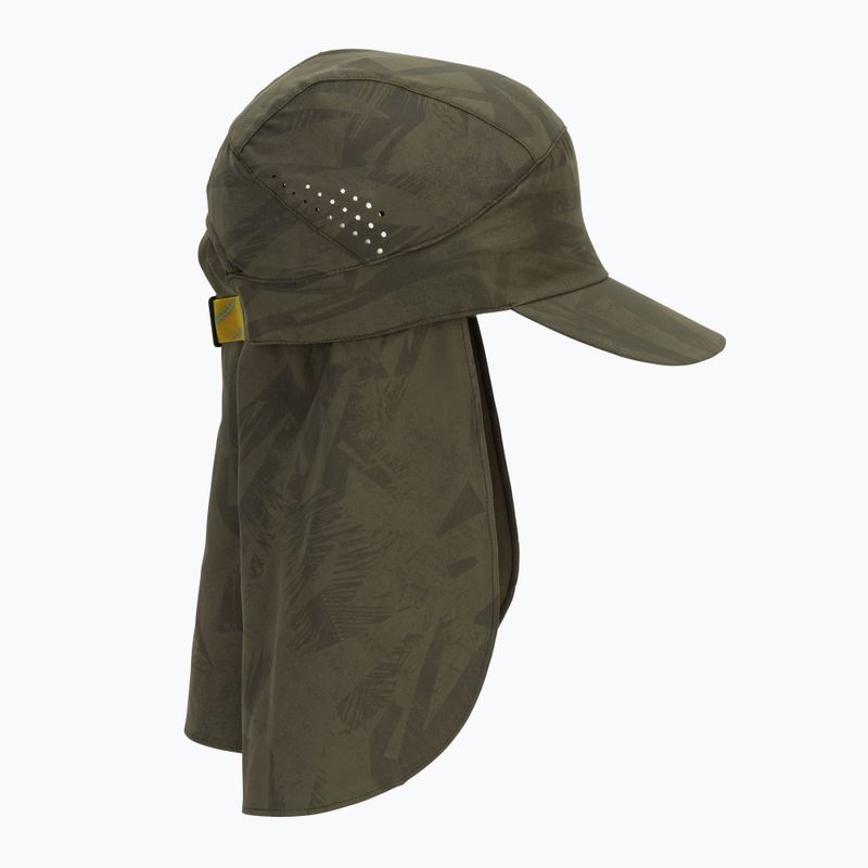 Cappellino con visiera BUFF Pack Sahara acai khaki 3