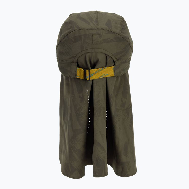 Cappellino con visiera BUFF Pack Sahara acai khaki 4