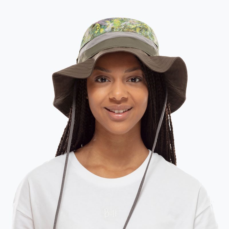 BUFF Booney Uwe cappello da trekking verde 8