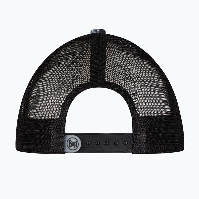 Cappellino con visiera BUFF Trucker howey black 2