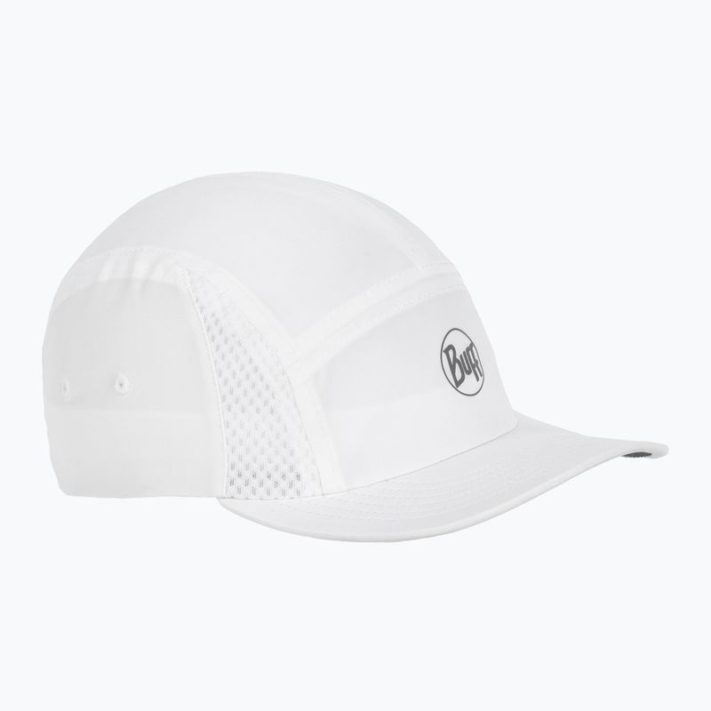 Berretto da baseball BUFF 5 pannelli R-Solid bianco
