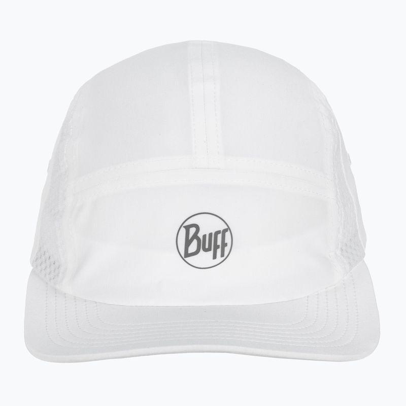 Berretto da baseball BUFF 5 pannelli R-Solid bianco 4
