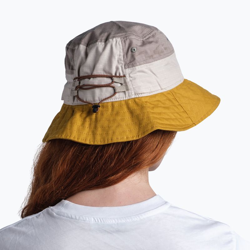 BUFF Cappello da escursionismo Sun Bucket Hak ocra 8