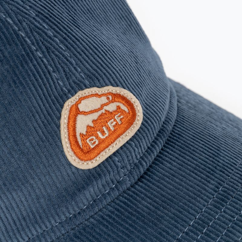 BUFF Cappello da baseball blu solido 3