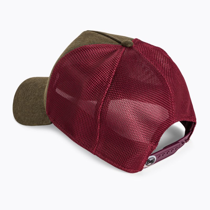 Berretto da baseball BUFF Trucker Lowney kaki 3