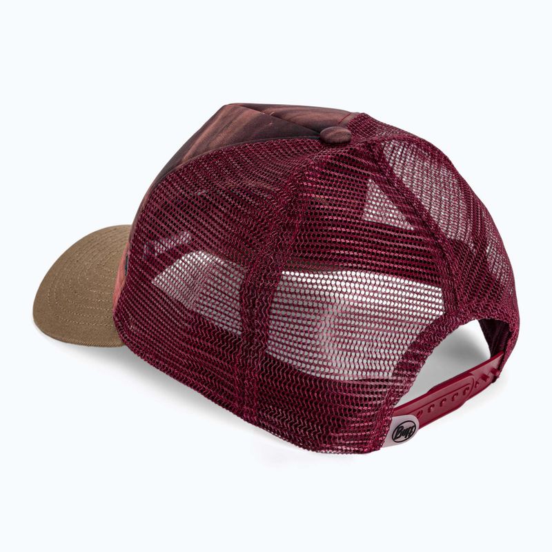 BUFF Cappello trucker Sykora marrone 3
