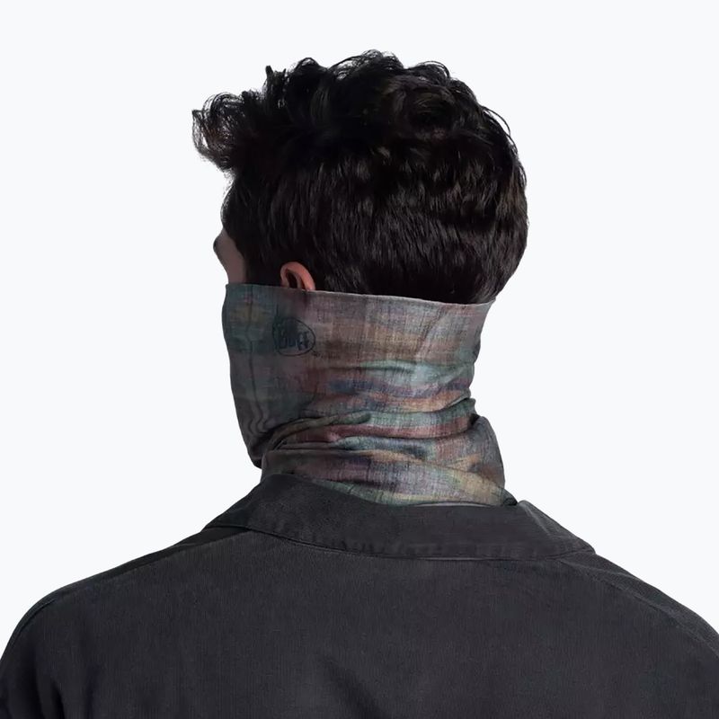 BUFF Imbragatura multifunzionale Thermonet verde bosky 8