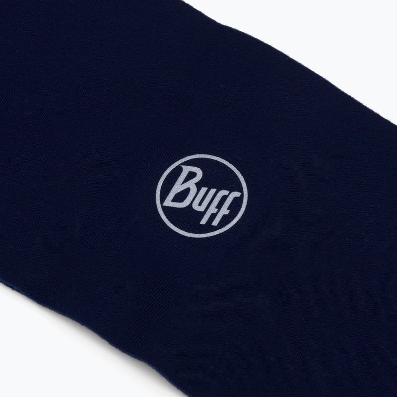 BUFF Tech Fleece fascia per capelli blu solido 3