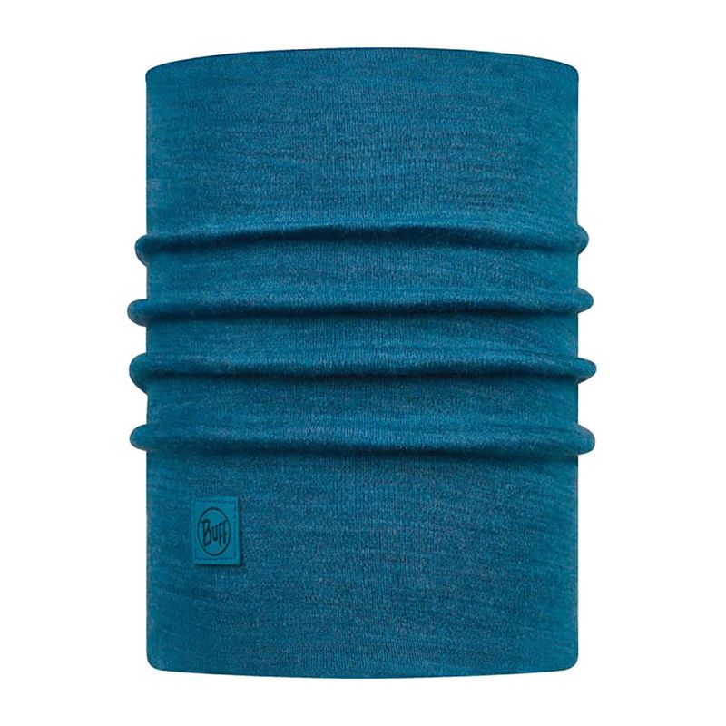 BUFF Passamontagna pesante in lana merino blu polvere 4