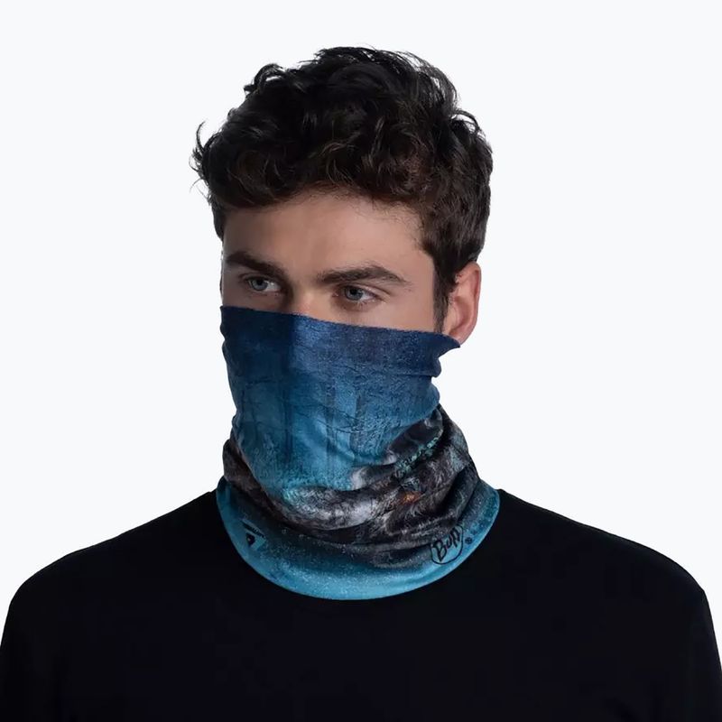 Imbragatura multifunzionale BUFF Thermonet midnight grove 2