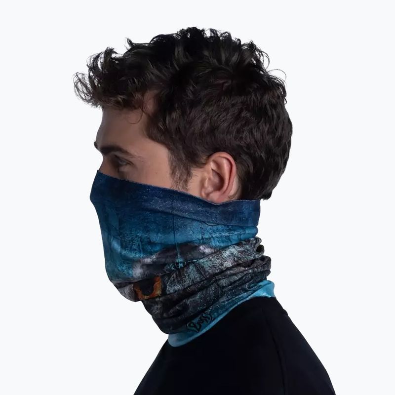 Imbragatura multifunzionale BUFF Thermonet midnight grove 3