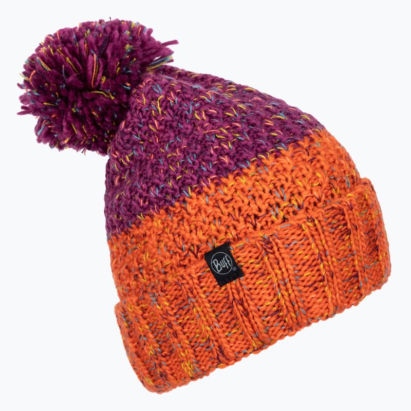 BUFF Berretto invernale in maglia e pile Janna fucsia