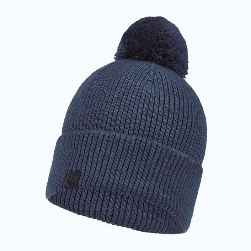 BUFF Berretto invernale Tim denim in maglia Merino 5