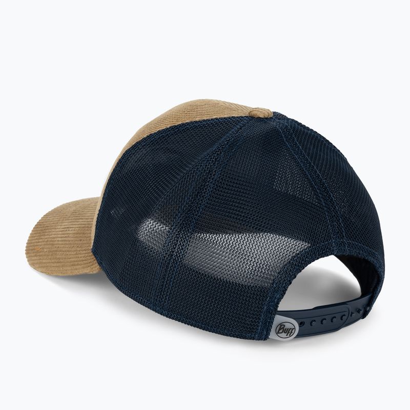 Cappello da baseball BUFF Trucker Tinai cammello 3