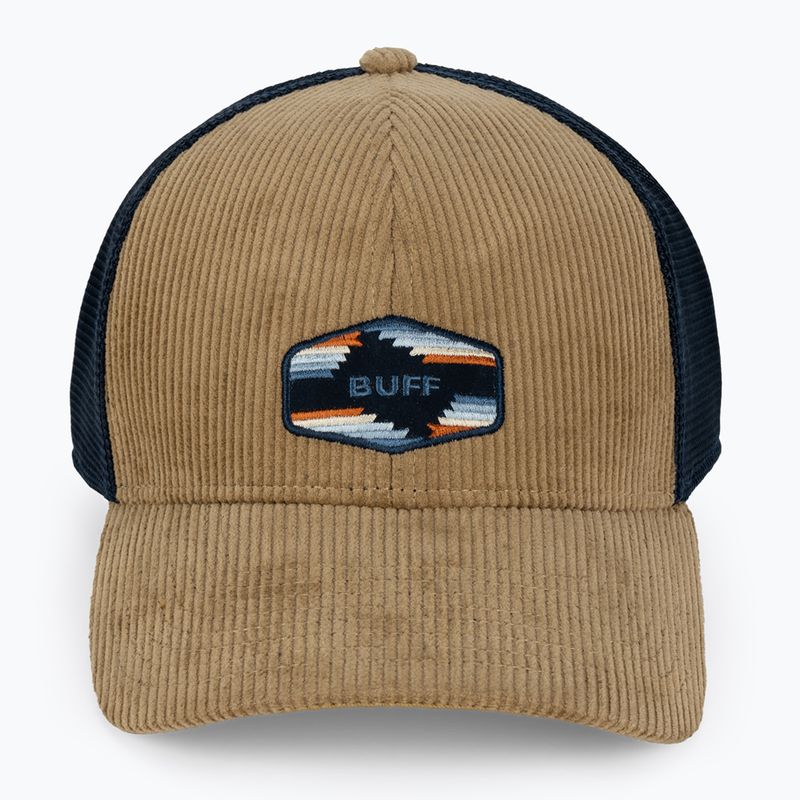 Cappello da baseball BUFF Trucker Tinai cammello 4