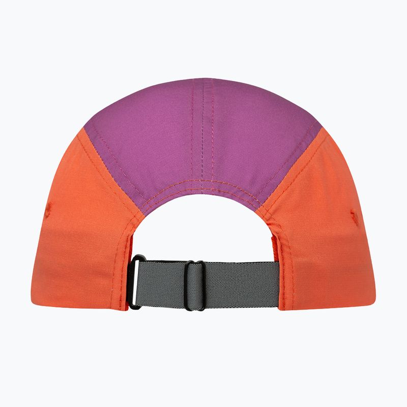 Cappellino con visiera BUFF 5 Go sish tangerine Panel 2