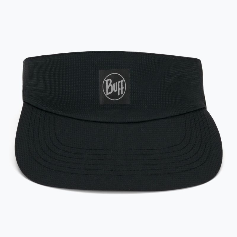BUFF Go Visor Visiera da corsa nera solida 2