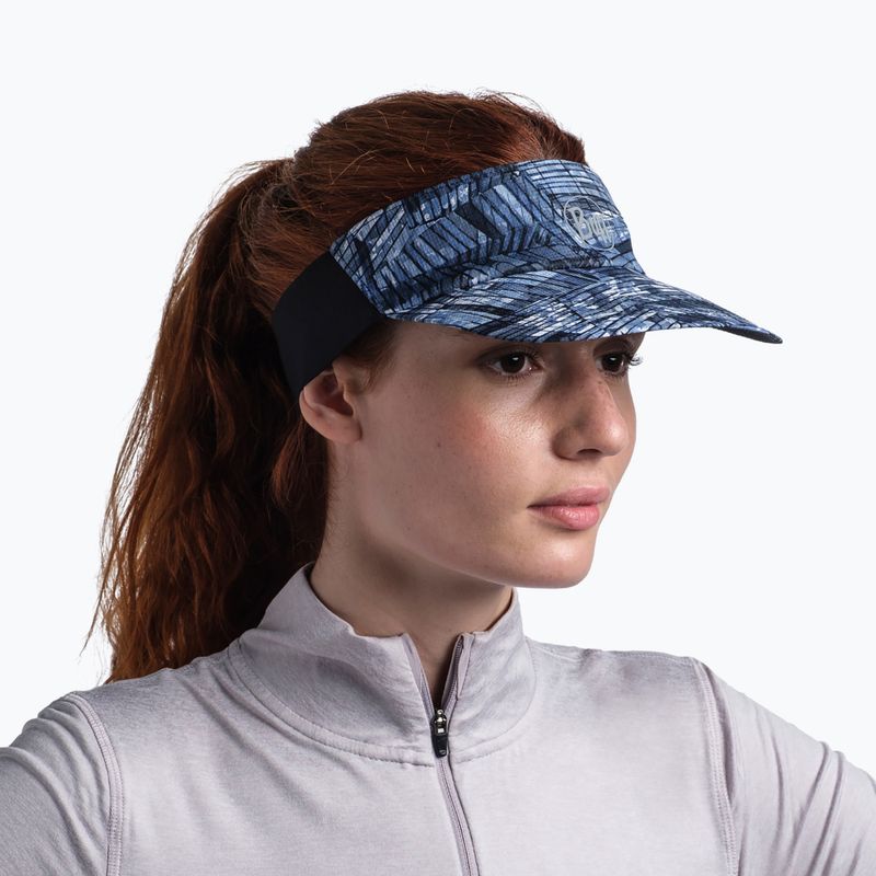 BUFF Go Visor Tettuccio da corsa Gline grigio 8