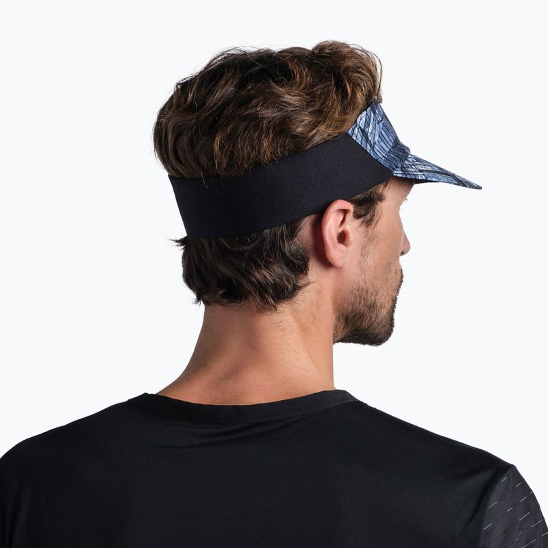 BUFF Go Visor Tettuccio da corsa Gline grigio 12