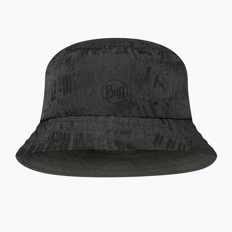 Cappello BUFF Travel Bucket gline black/grey 2