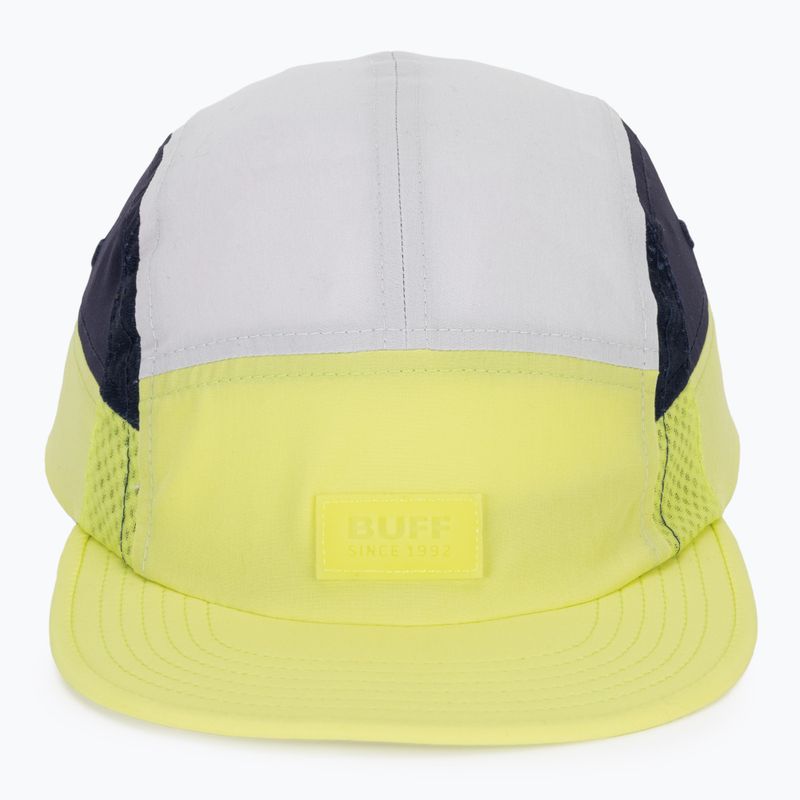 Cappellino con visiera BUFF 5 Panel Go domus lime 2