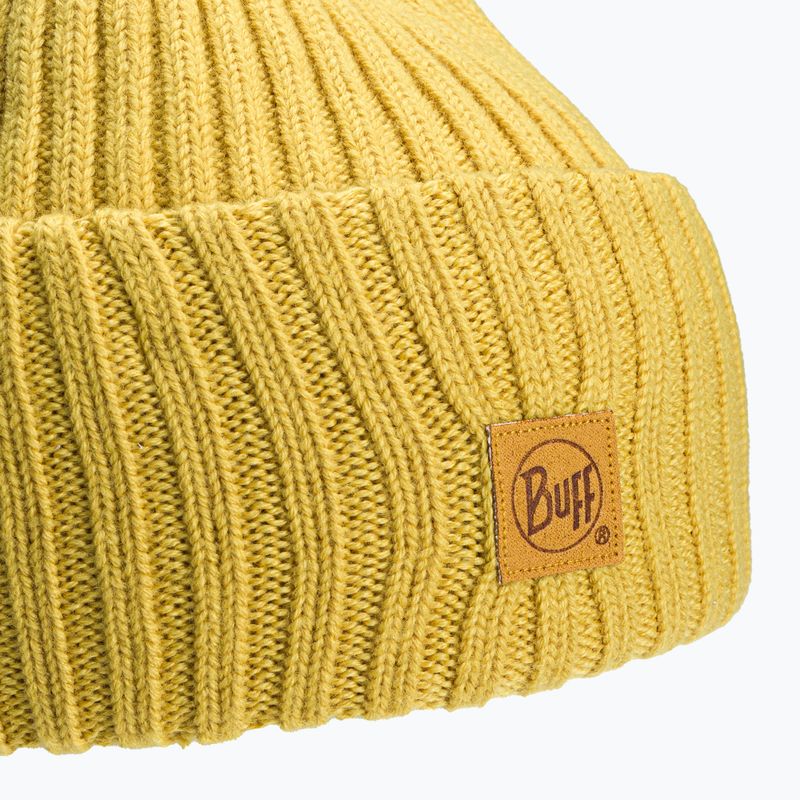 BUFF Berretto invernale in lana merino Ervin honey 3
