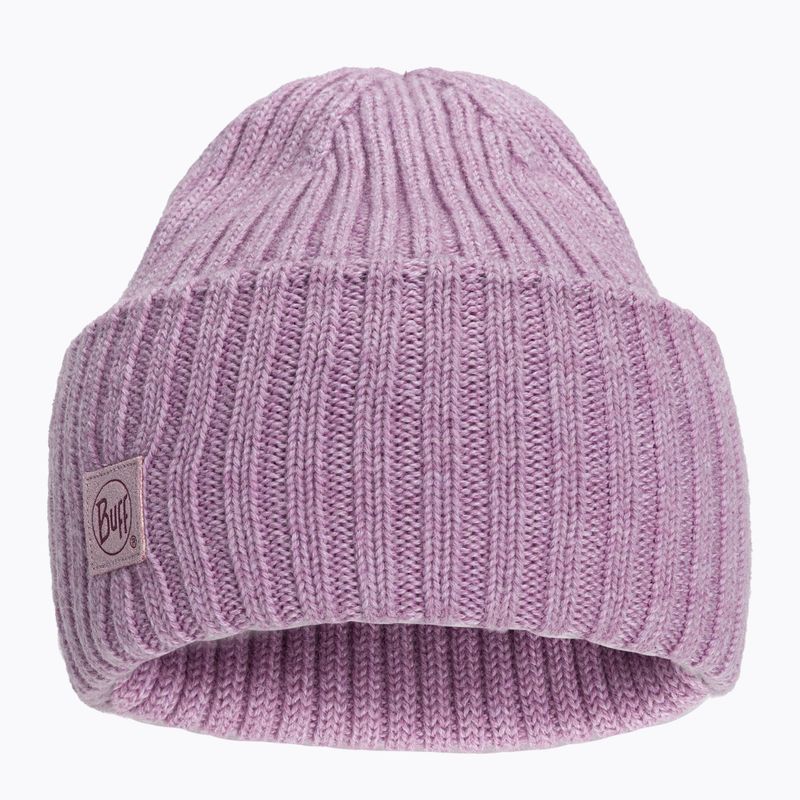 Berretto invernale BUFF in lana merino Ervin pansy 2