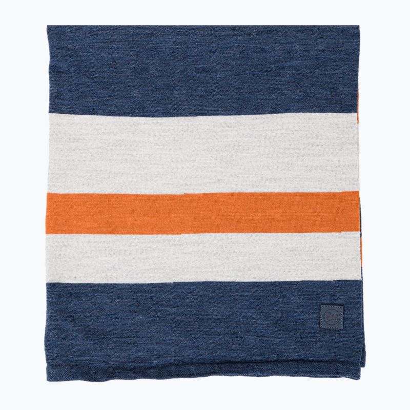 Imbragatura multifunzionale BUFF Merino Move blu acciaio 2